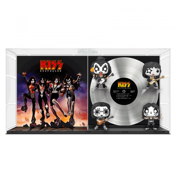 FUNKO POP! - Music - Kiss Destroyer The Demon The Starchild The Spaceman The Catman #22 Special Edition Glow in the Dark